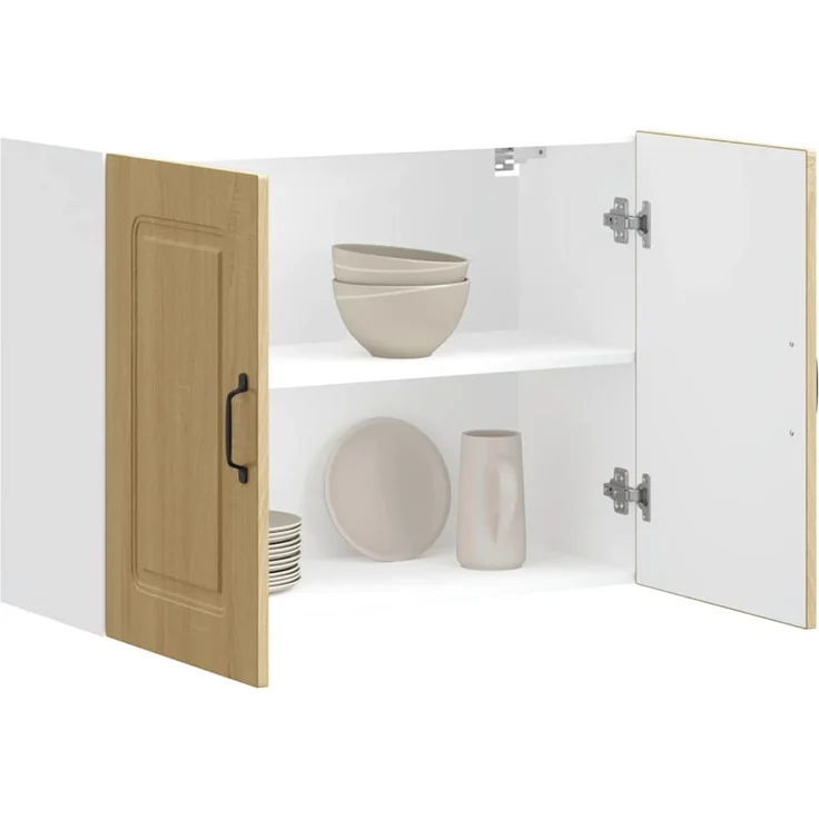 vidaXL Küchen-Hängeschrank Kalmar Sonoma-Eiche Holzwerkstoff 853590 – Bild 12