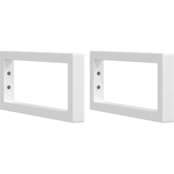 vidaXL Waschbeckenregal Wandmontage Stahl und Akazienholz 3302724 – Bild 7
