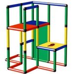 Quadro 12840 'Starter' Spielturm, ab 18 Monaten, 16 Designs, 200 Einzelteile, mehrfarbig