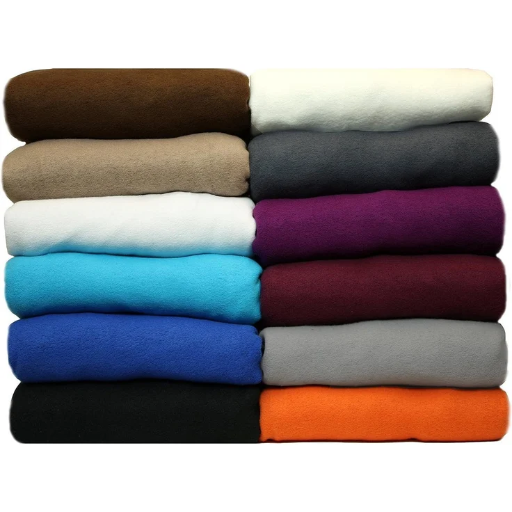 NatureMark Spannbettlaken Winter Thermo Fleece Spannbetttuch, 80% Baumwolle und 20% Polyester, Gummizug: rundum, (1 Stück), 120 x 200 cm - Silber grau – Bild 1