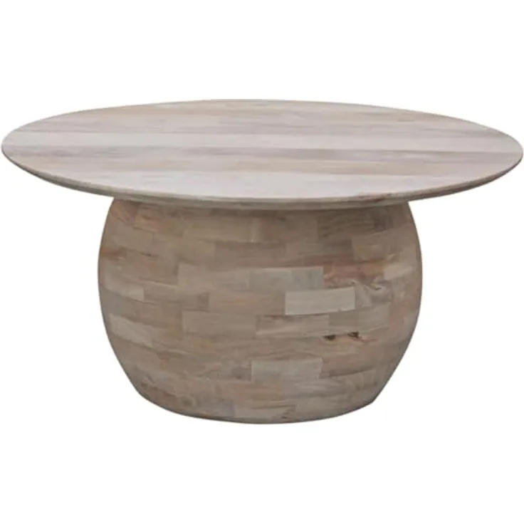Massivholz Couchtisch Hajar