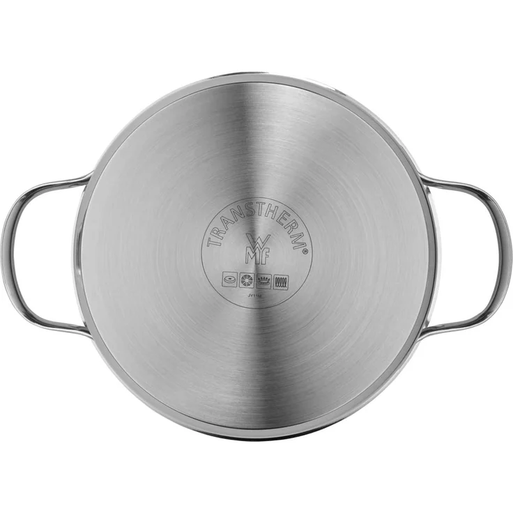 WMF Bratentopf Aparto, Cromargan Edelstahl Rostfrei 18/10 (Aparto Bratentopf, 20 cm), Bratentopf mit Glasdeckel, unbeschichtet, induktionsgeeignet – Bild 6