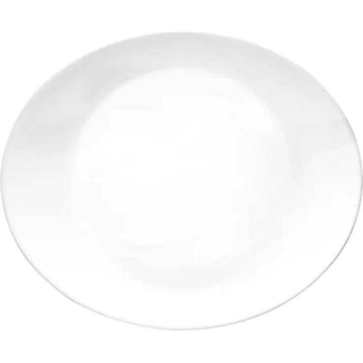 Bormioli Rocco servierplatte Grangusto 31x26 cm Opalglas weiß