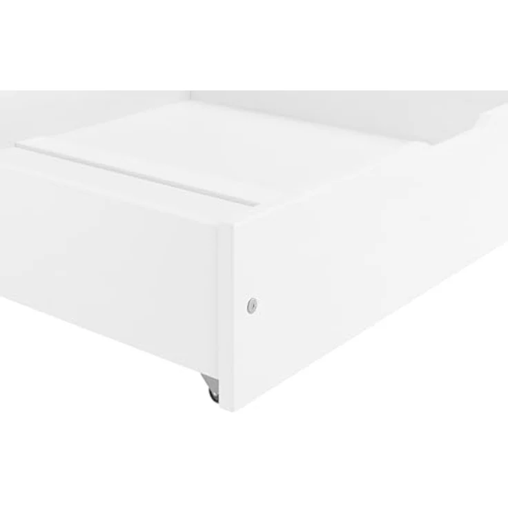 Weißer zweiteiliger Bettkasten aus Buche als Staukasten für unsere Betten - Buche weiß 90.10-BS37W – Bild 7