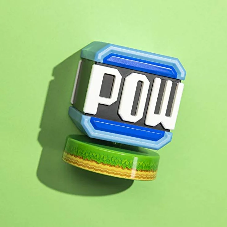Paladone Icon Licht: Super Mario - Pow Block, 3D Nachtlicht, umweltfreundlich, erfordert 2 AAA-Batterien – Bild 4