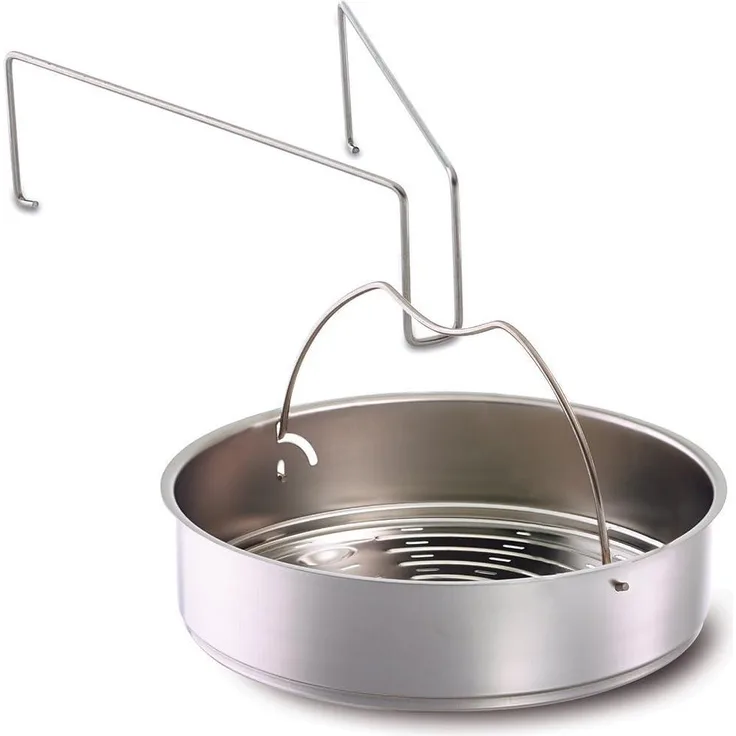 Fissler Vitavit-Zubehör Einsatz, Gareinsatz, Dampfeinsatz, mit Dreibein, für Ø 26 cm, Gelocht