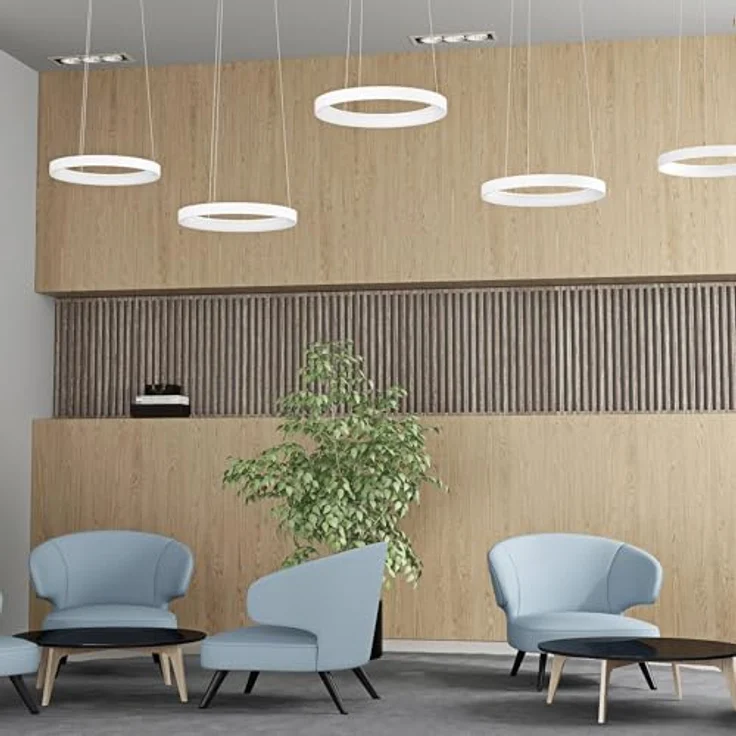 Arcchio LED Vivy, Moderne Küchenleuchte in Weiß aus Metall, 1-flammig, energieeffizient mit hochwertigem Leuchtmittel – Bild 4
