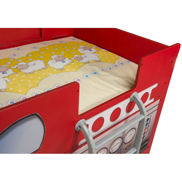 Feuerwehrbett Doppelbett mit Matratze + Rost – Bild 10