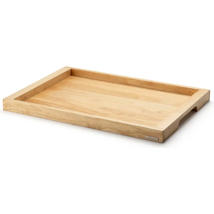 Continenta GmbH Tablett, Gummibaum 59 x 40 x 4 cm 3403