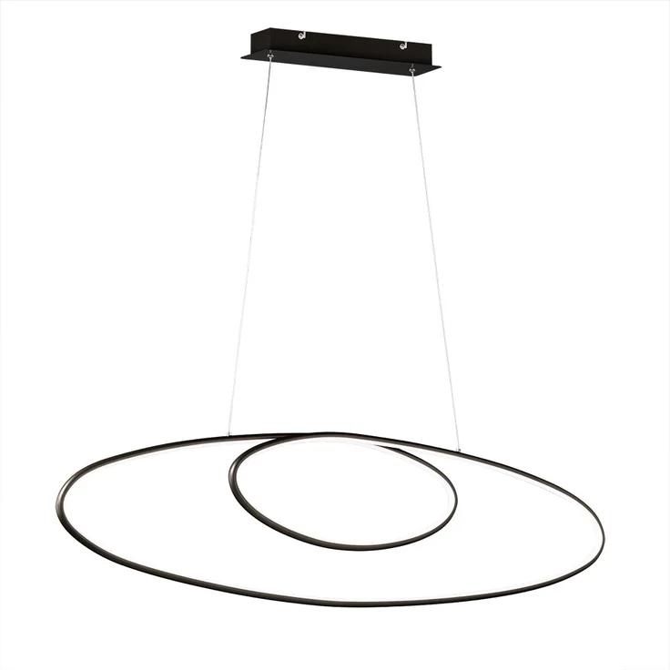 LED Hängeleuchte, Switch-Dimmer, Höhenverstellbar, L 110 cm – Bild 1