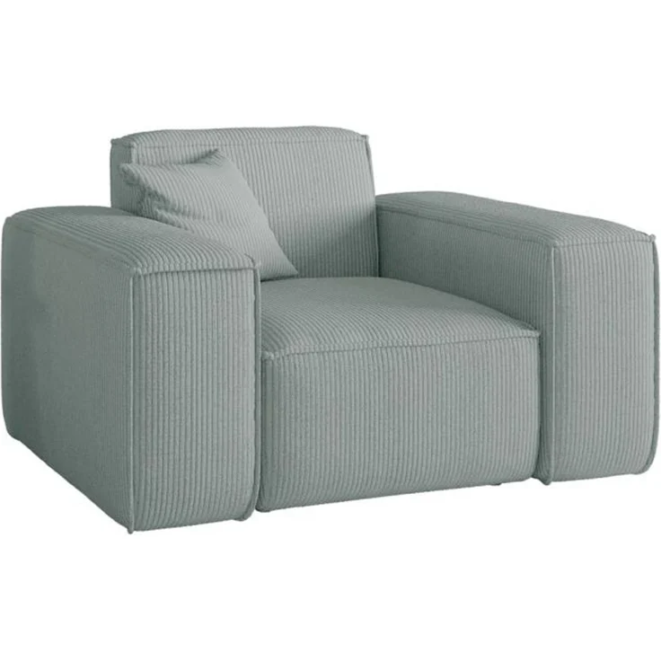 Sessel Designersessel CELES PREMIUM in Stoff Scala Saphirblau – Bild 2
