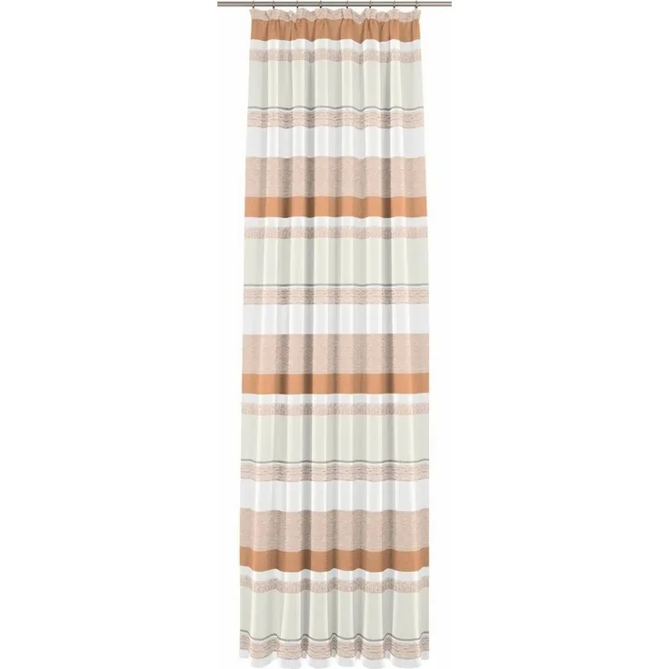 Wirth Vorhang Novara (1 St), Kräuselband, blickdicht, Jacquard