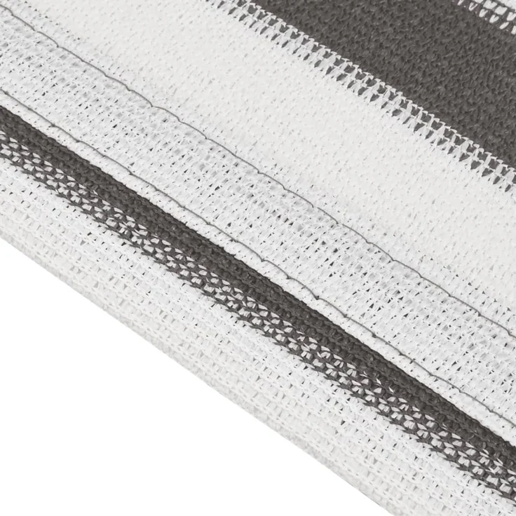vidaXL Zeltteppich 250x450 cm Anthrazit und Weiß 310824 – Bild 5