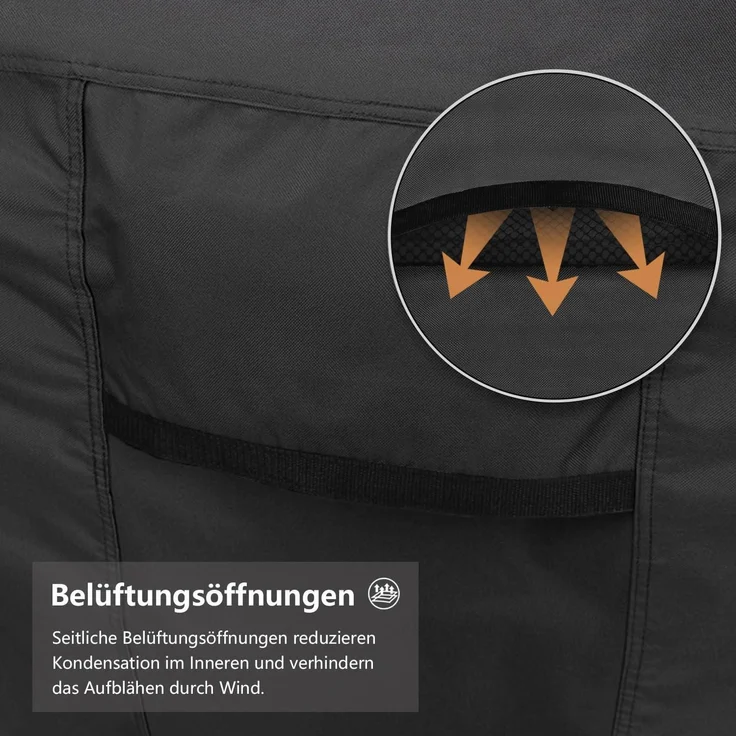 Gartenmöbel Abdeckung 600D Oxford Gewebe, Wasserdicht, Schwerlast – Bild 5