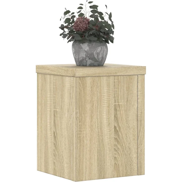 vidaXL Pflanzenständer 2 Stk. Sonoma-Eiche 15x15x20 cm Holzwerkstoff 852890 – Bild 8