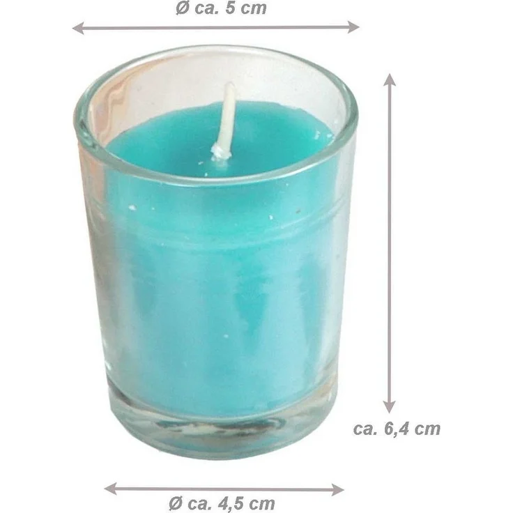 Bubble-Store Gartenfackel Bambus Gartenfackel 5er Set, Kerze mit Citronella Duft im Glas, Kerze, Gartenfackel für Draußen – Bild 2