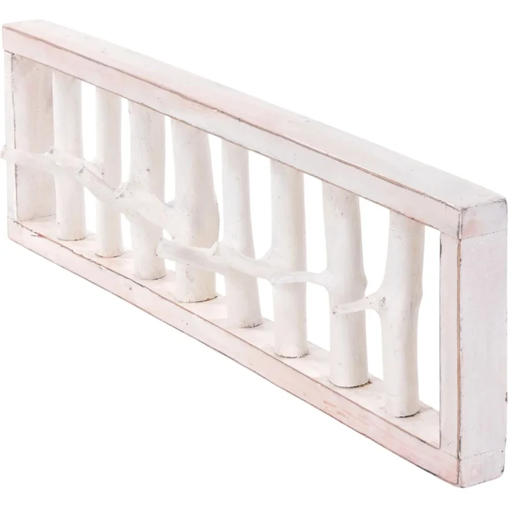 DESIGN DELIGHTS Wandgarderobe WANDGARDEROBE TREIBHOLZ UNIKAT, 80x22cm (BxH), Garderobe, Hakenleiste – Bild 5