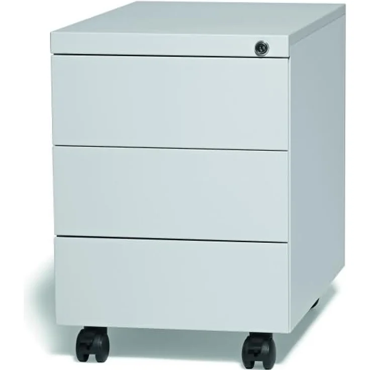 Soennecken Rollcontainer 3xSchub 39x55x59cm lichtgrau