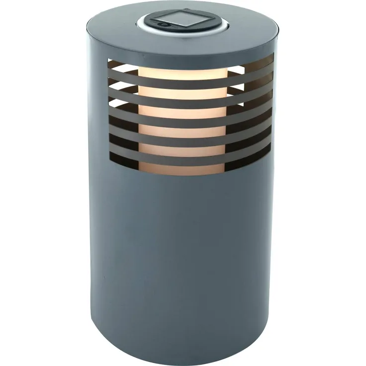 Kynast Solar LED Wegeleuchte 20 x 35 cm Metallgehäuse Garten Beleuchtung