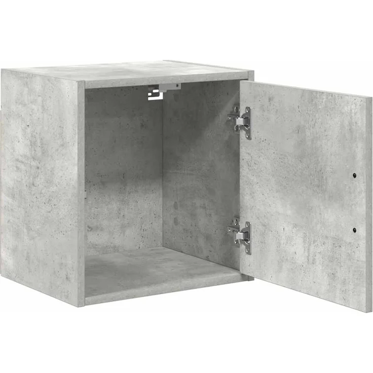 vidaXL Garagen-Wandschränke 2 Stk. Betongrau Holzwerkstoff 860632 – Bild 5