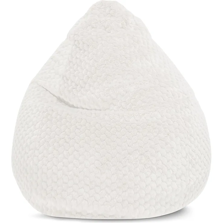 Sitting Point Sitzsack Mink XXL ca. 300 Liter Elfenbein