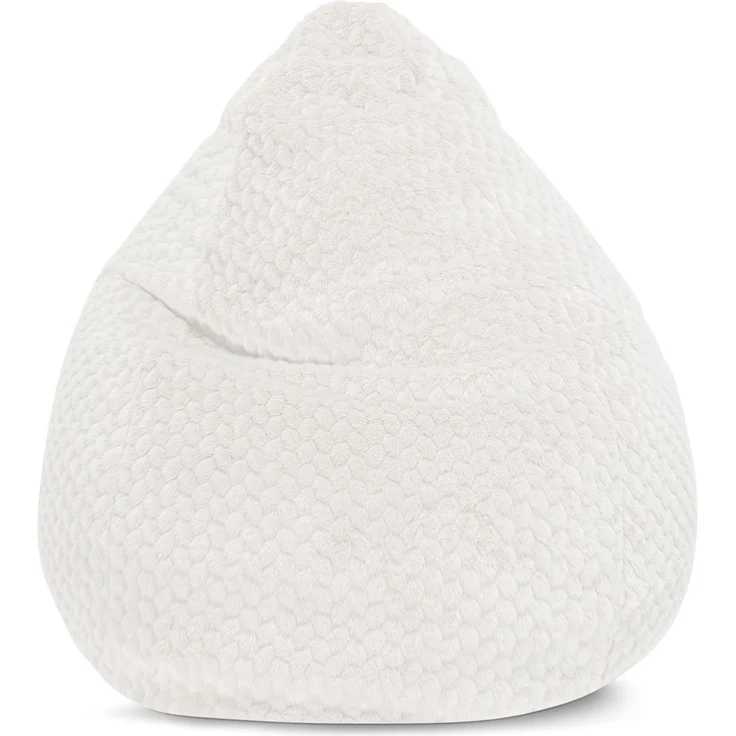 Sitting Point Sitzsack Mink XXL ca. 300 Liter Elfenbein – Bild 1