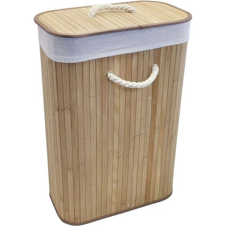 Euroshowers GmbH Wäschekorb Wäschekorb Faltbare Wäschetruhe rechteckig 75 L Volumen – Bild 3
