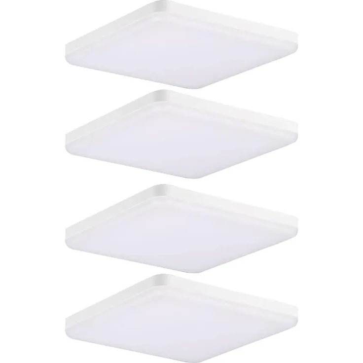 4er Set LED Panel, Deckeneinbau, L 17 cm, VT-619
