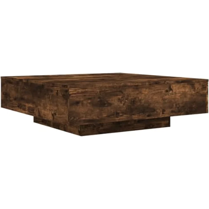 vidaXL Couchtisch Räuchereiche 100x100x31 cm Holzwerkstoff 836599 – Bild 8