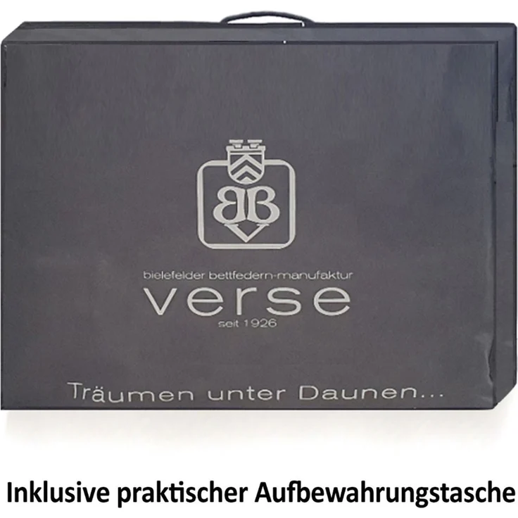 Extra warme 100% Winter Daunendecke Holsteiner Daunen 135x200 1380g – Bild 8