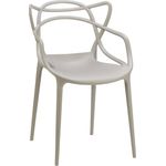 Kartell 586507 Stuhl Masters, grau