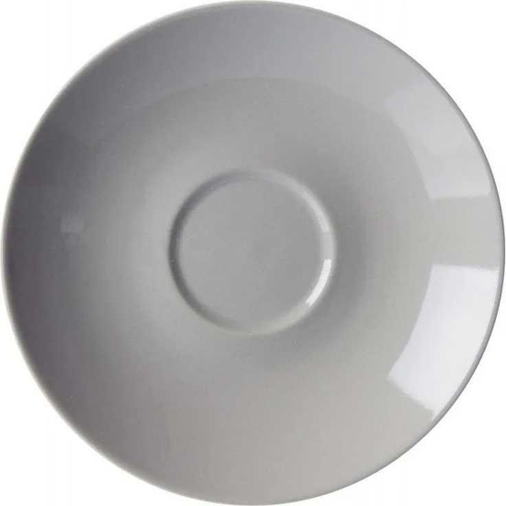 Ritzenhoff & Breker Doppio Jumbo Untere, Untertasse, Unter Tasse, Geschirr, Porzellan, Grau, Ø 17 cm, 576825
