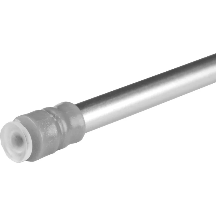 Bestlivings Gardinenstange zum Klemmen ohne Bohren, Klemmstange 60-90 cm, Silber, Ø 10 mm, für Scheiben- & Bistrogardinen, Teleskopstange mit Schraubtechnik – Bild 1