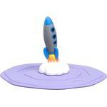 Leonardo Rakete Deckel lila
