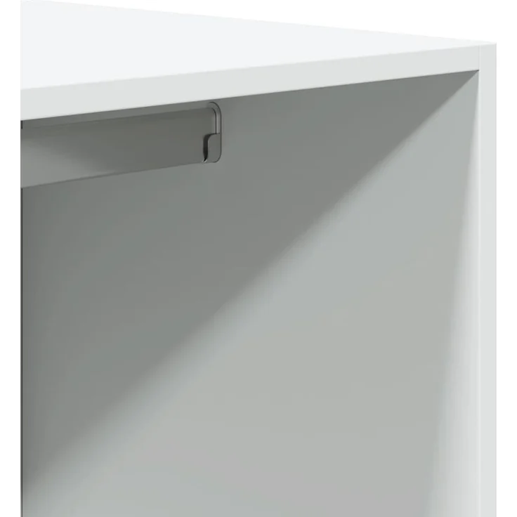 vidaXL Kleiderschrank Weiß 80x50x200 cm Holzwerkstoff 3307747 – Bild 8