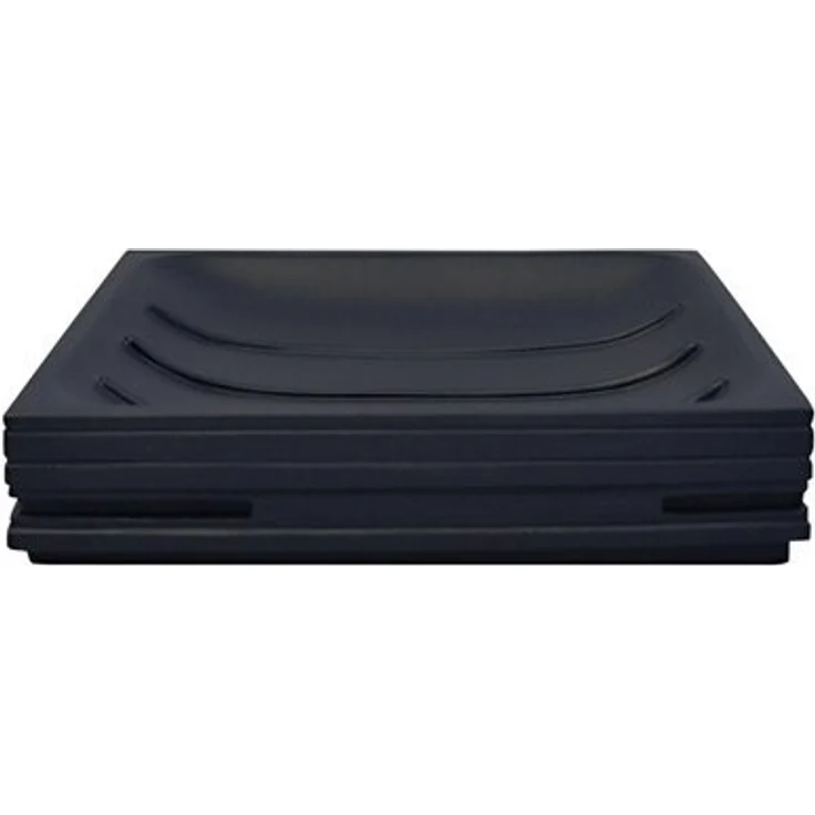 Ridder Seifenschale Brick schwarz, Breite: 11.3 cm – Bild 4