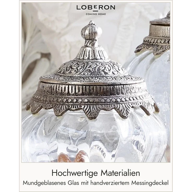 Mirabeau Dose Glasdose 2er Set Isaline klar – Bild 3