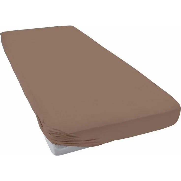 ESTELLA Spannbetttuch Zwirnjersey | Bahama | 150x200 cm | passend für Matratzen 140-160 cm (Breite) x 200-220 cm (Länge) | trocknerfest und bügelfrei | 97% Baumwolle 3% Elastan
