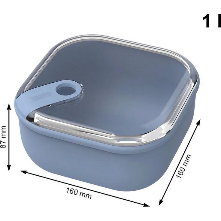 ROTHO Aufbewahrungssystem 3er- Set Lunchboxenset ELA, Lebensmittelechter Kunststoff, (3er-Set, Lunchboxenset), auslaufsicher und luftdicht – Bild 3