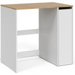 Waschmaschinenschrank Viktor Weiß/Artisan 93.6 x 88.2 cm mit Fächern und Tür Vicco