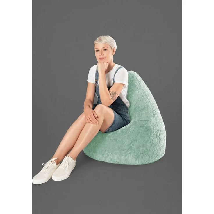 Magma Heimtex Sitzsack BeanBag FLUFFY XL (1 St) – Bild 3