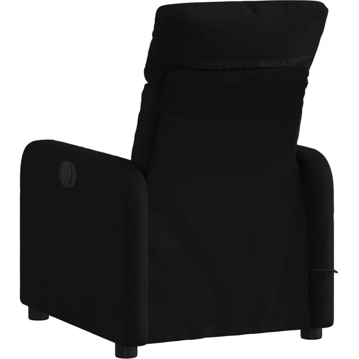 vidaXL Massage-Relaxsessel, Stoff, Schwarz 3206865 – Bild 3