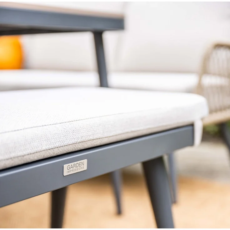 Garden Impressions Allasio Lounge- Dining Eckset - 5-tlg. - Outdoor-Design mit funktionaler Dining-Höhe – Bild 7
