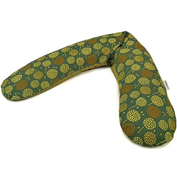 Theraline Ersatzbezug für Stillkissen Das Original 190 cm, Pusteblume Dunkelgrün, aus 100% Baumwolle, waschbar bei 60°C, Oeko-Tex Standard 100 – Bild 1