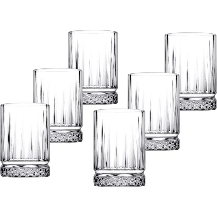 Pasabahce Gläser-Set Elysia, Glas, Schnapsgläser 6-teliges Set