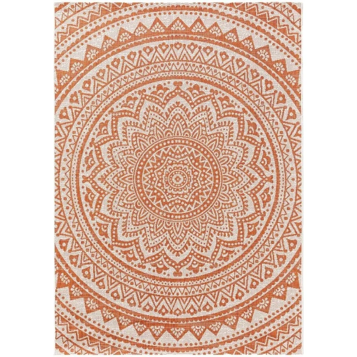 benuta Outdoorteppich Cleo, rechteckig, Höhe: 5 mm, Teppich Wohnzimmer, Schlafzimmer, Esszimmer, Flur, Kunstfaser, Cozy – Bild 2