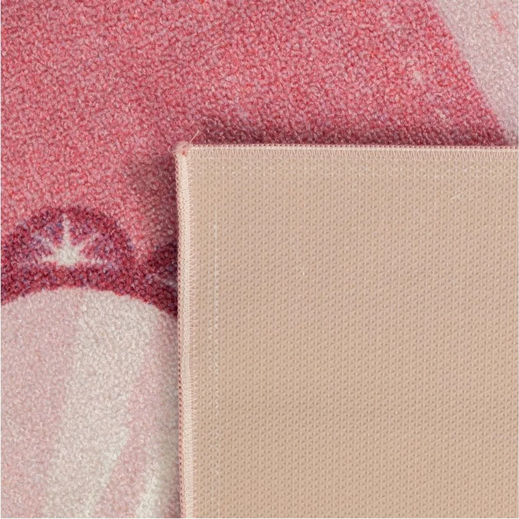 Carpettex Kinderteppich Prinzessin-Design, Rechteckig, Höhe: 7 mm, Teppich Kinderzimmer Prinzessin-Design Rutschfest Waschbar – Bild 3