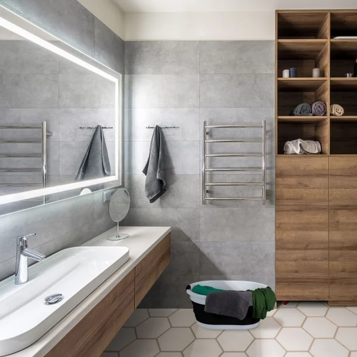 Faltbarer Wäschekorb 36 Liter – Bild 2