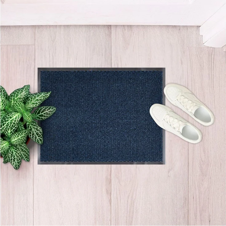 Andiamo Fußmatte Easy, Made in Netherlands, rechteckig, Höhe: 5 mm, Schmutzfangmatte, rutschhemmend, Innen- und überdachten Außenbereich – Bild 1
