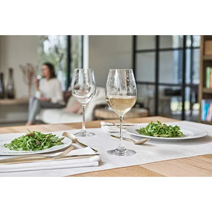 Leonardo Chateau Weißweinglas 6er Set, Weinglas, Edles Glas mit Gravur, 400 ml, 35301 – Bild 9